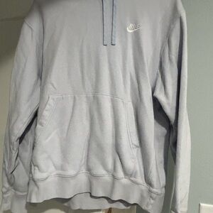 Nike Soft Gray Pullover Hoodie